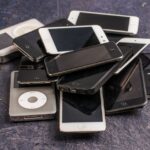 Sterta nieużywanych smartfonów i odtwarzaczy muzyki
